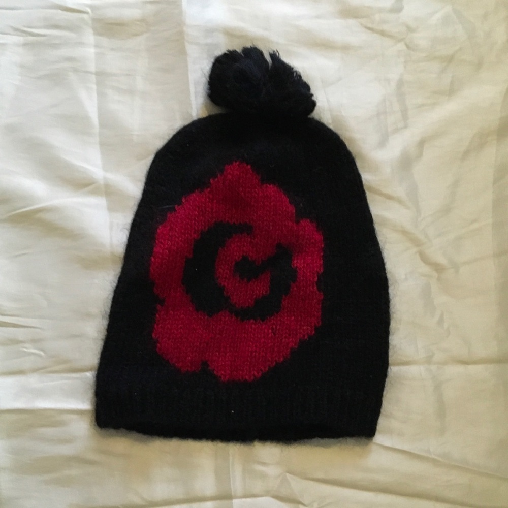 Kate Spade Rose Beanie-NEVER WORN